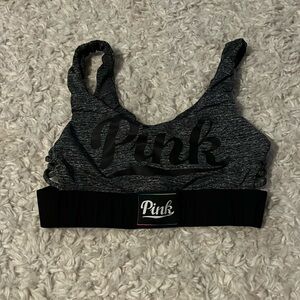 Pink Sports bra